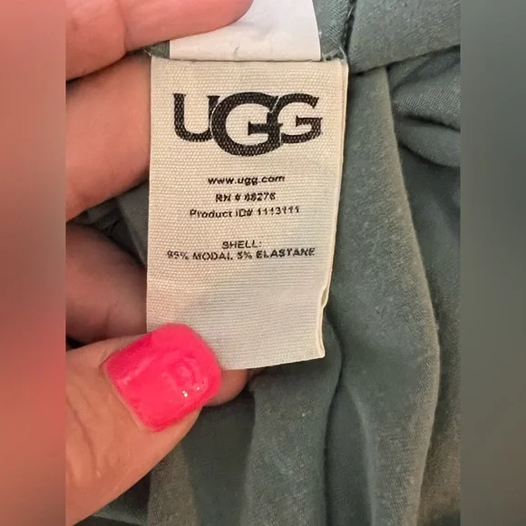 UGG Long Sleeve Modal Midi Nightgown - S - Picture 4 of 5